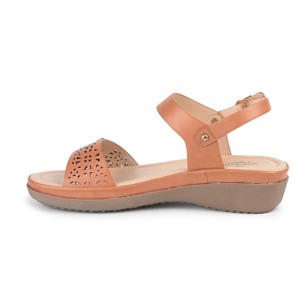 Senorita Fashion (Tan) Sandals For Women MMJ-511 By Liberty