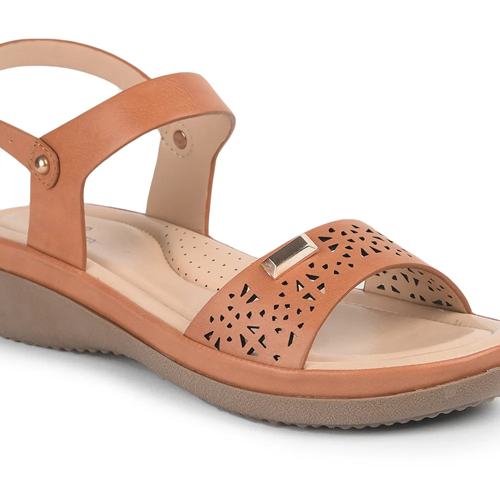 Senorita Fashion (Tan) Sandals For Women MMJ-511 By Liberty
