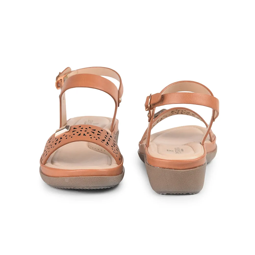 Senorita Fashion (Tan) Sandals For Women MMJ-511 By Liberty