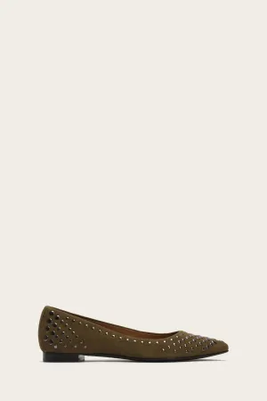 Sienna Multi Stud Ballet - Pre-Loved