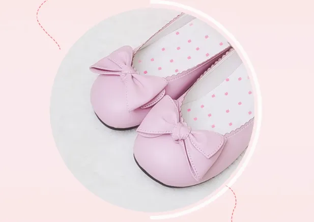 Single Bow Flat Shoes