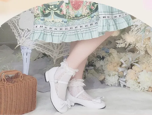 Single Bow Flat Shoes