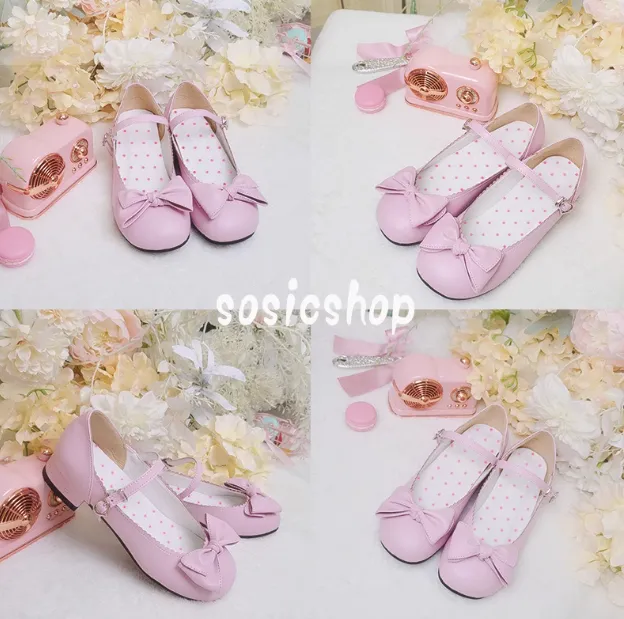 Single Bow Flat Shoes