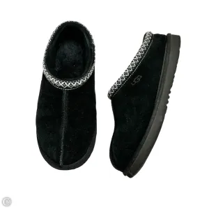 Slippers Designer By Ugg In Black, Size: 8