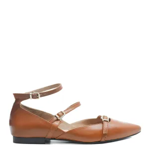 Spain Co Luggage Pointed Buckle Mary Jane