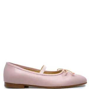 Spain Co Rose Pink Elastic Flat