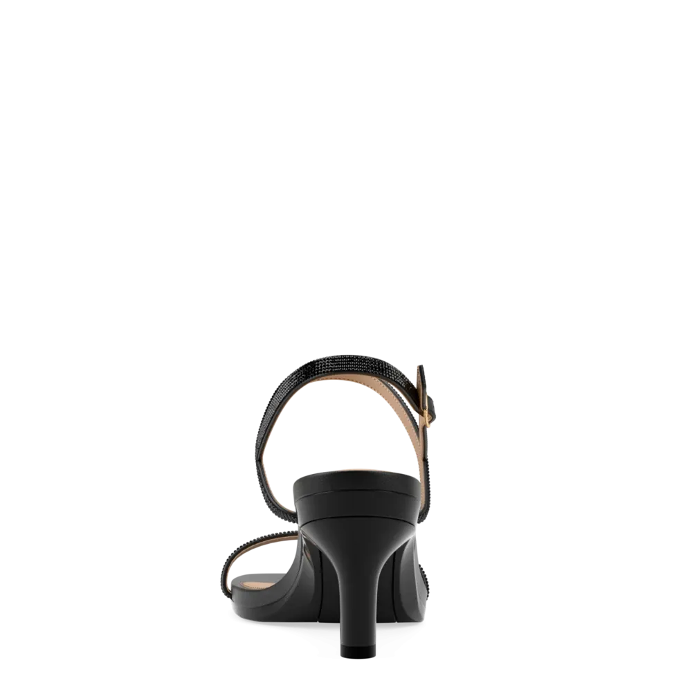 The Miranda - Coal Rhinestone 3 Stiletto