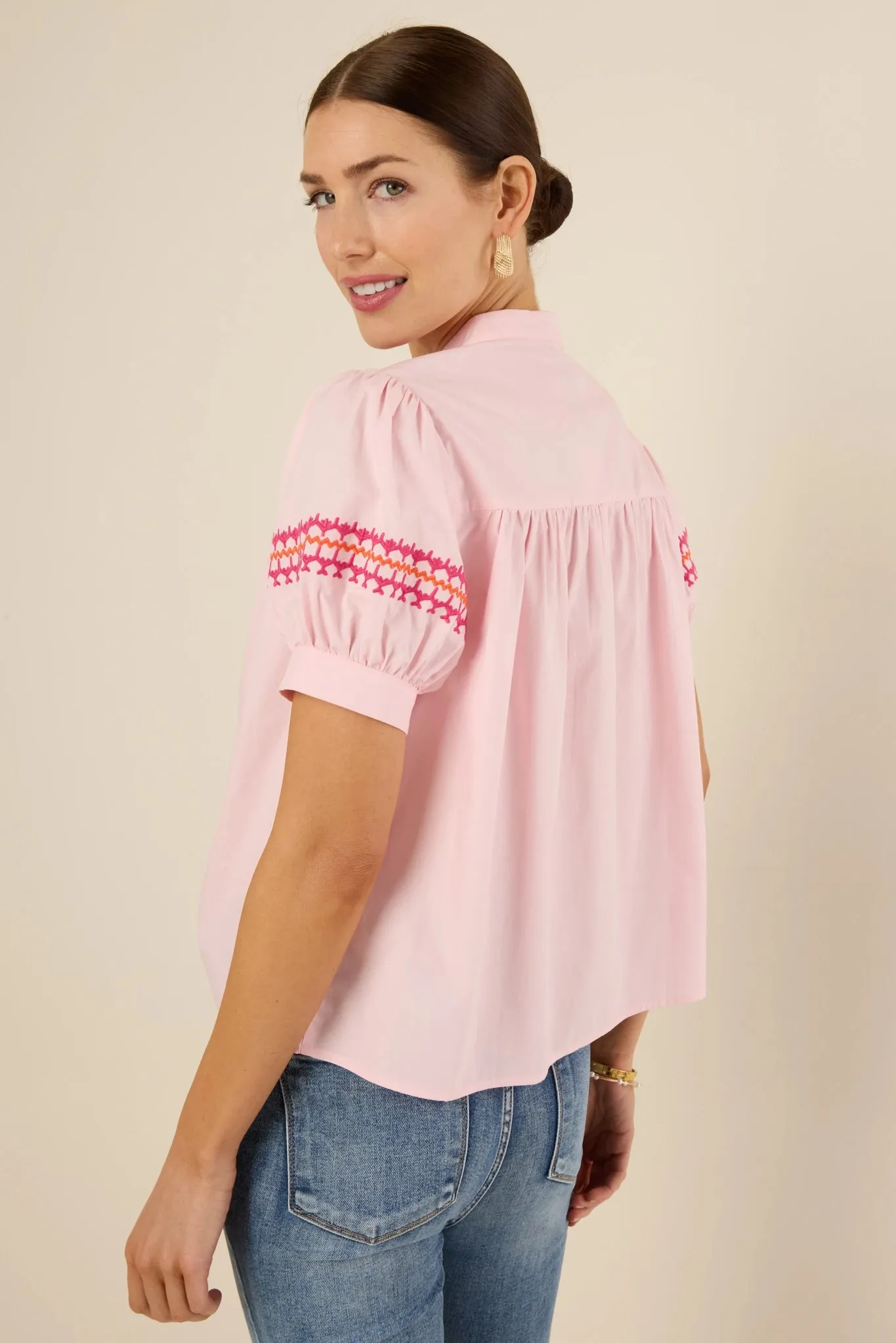 Trudy Top- Pink