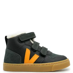 Veja Black Ouro Fur Hi Top Sneaker