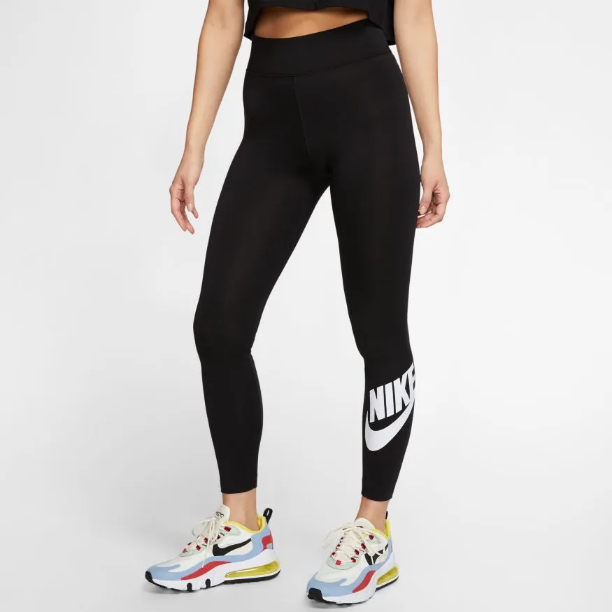 W NSW HIGH-WASITED LEG A SEE TIGHTS BLACK