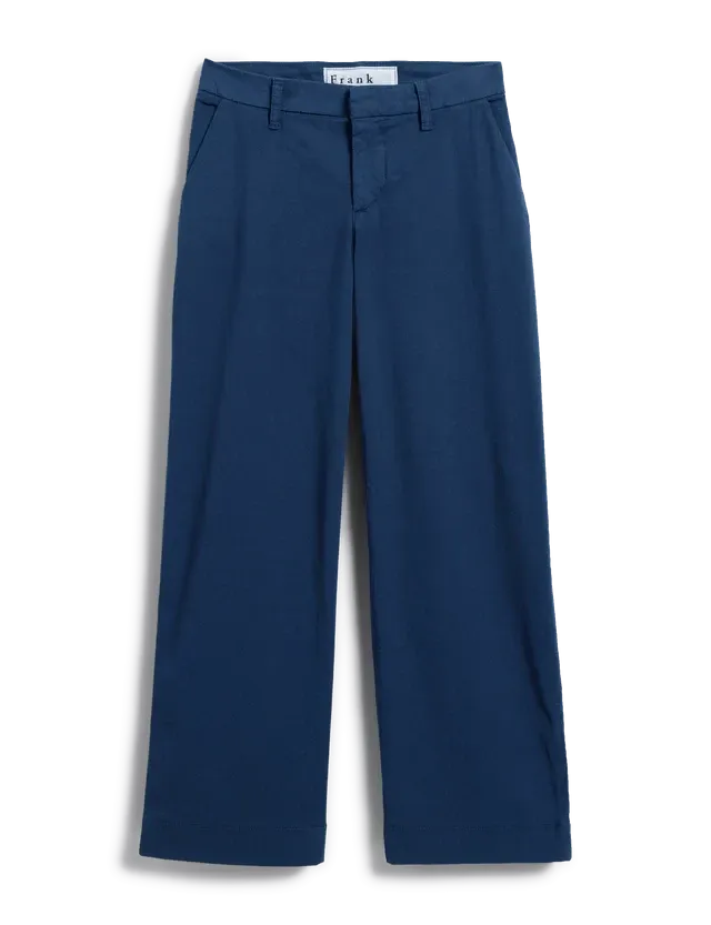 Westport Italian Wide Leg Chino Navy