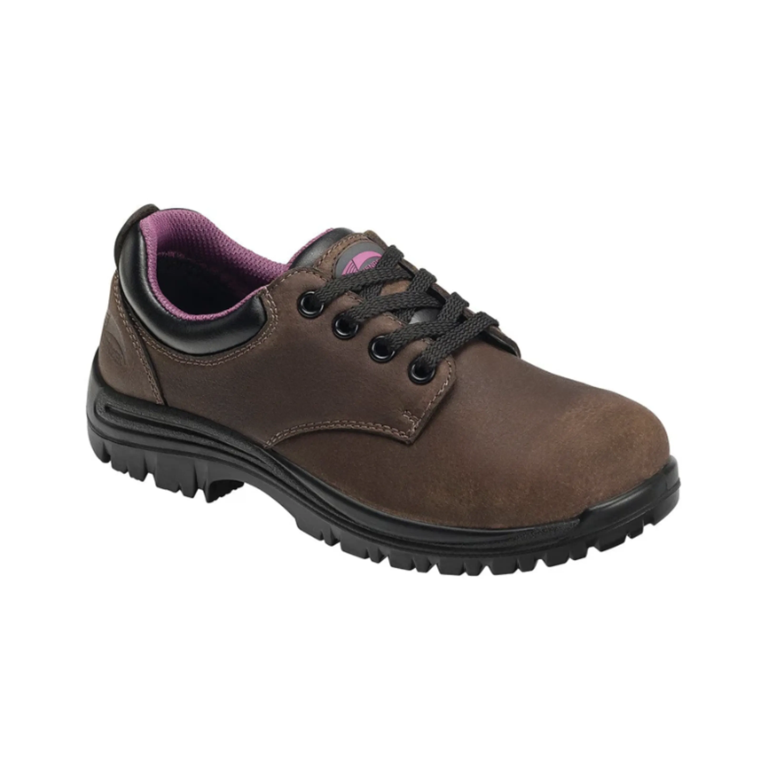 Women's Foreman Oxford Composite Toe - Brown (B Width)