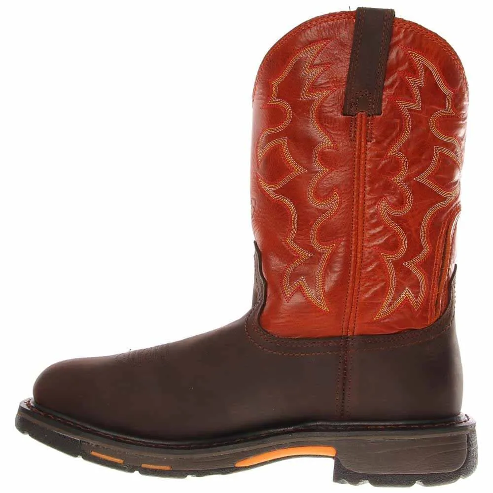 Workhog 13 inch Embroidered Electrical Hazard Steel Toe Work Boots