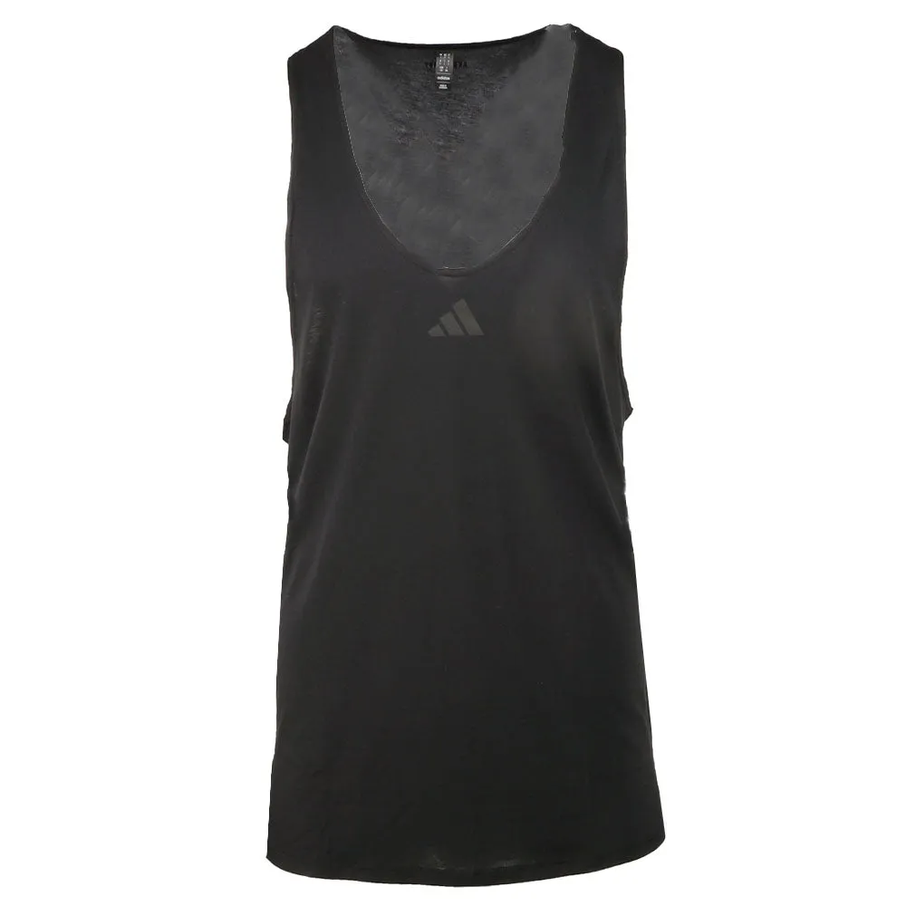 Workout Stringer Scoop Neck Athletic Tank Top