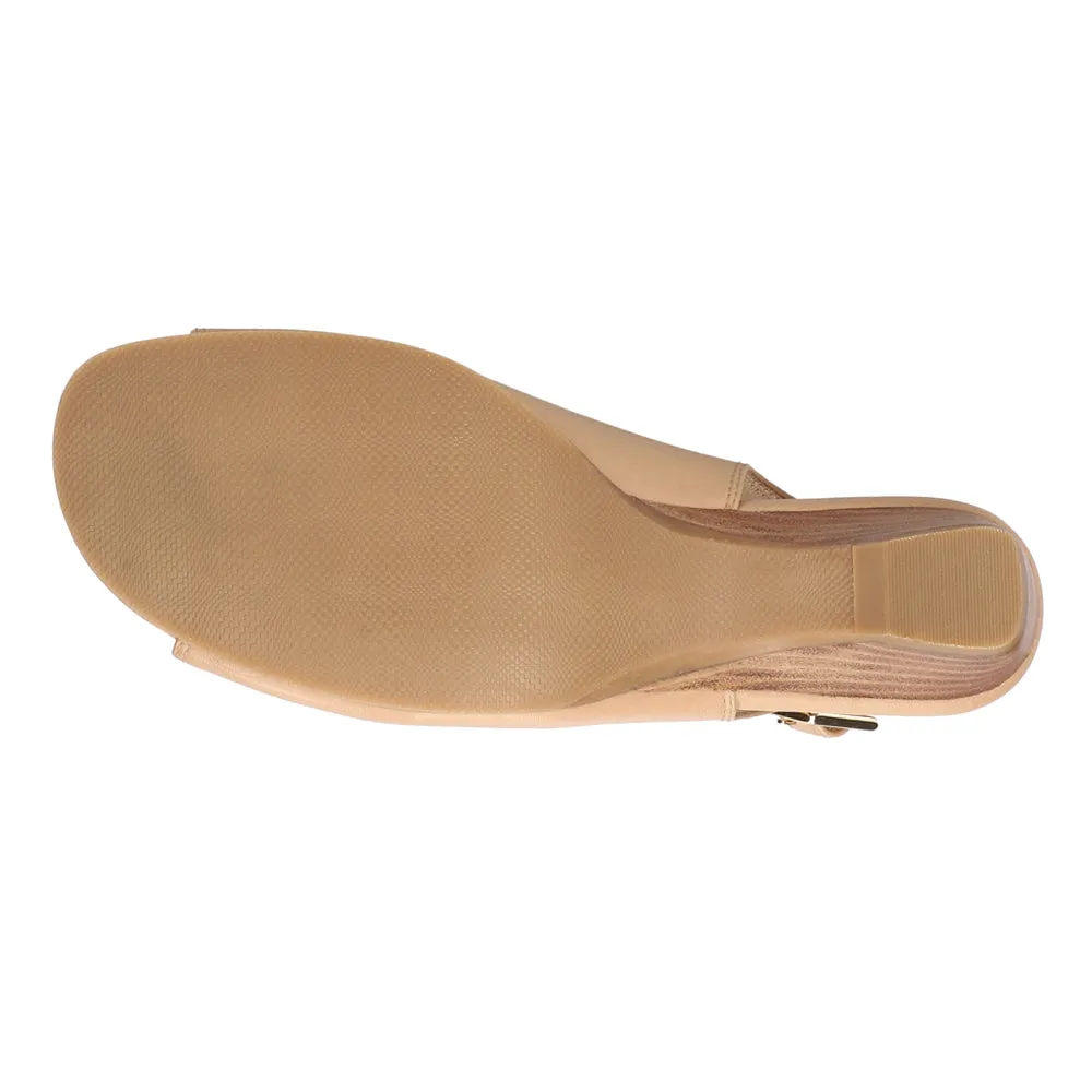Yakira Wedge Sling Back Sandals